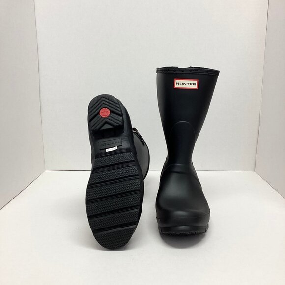 Hunter Women's Original Back Adjustable Short Boots in Size 8, WFS1013RMA-BLK(4) - Picture 9 of 10